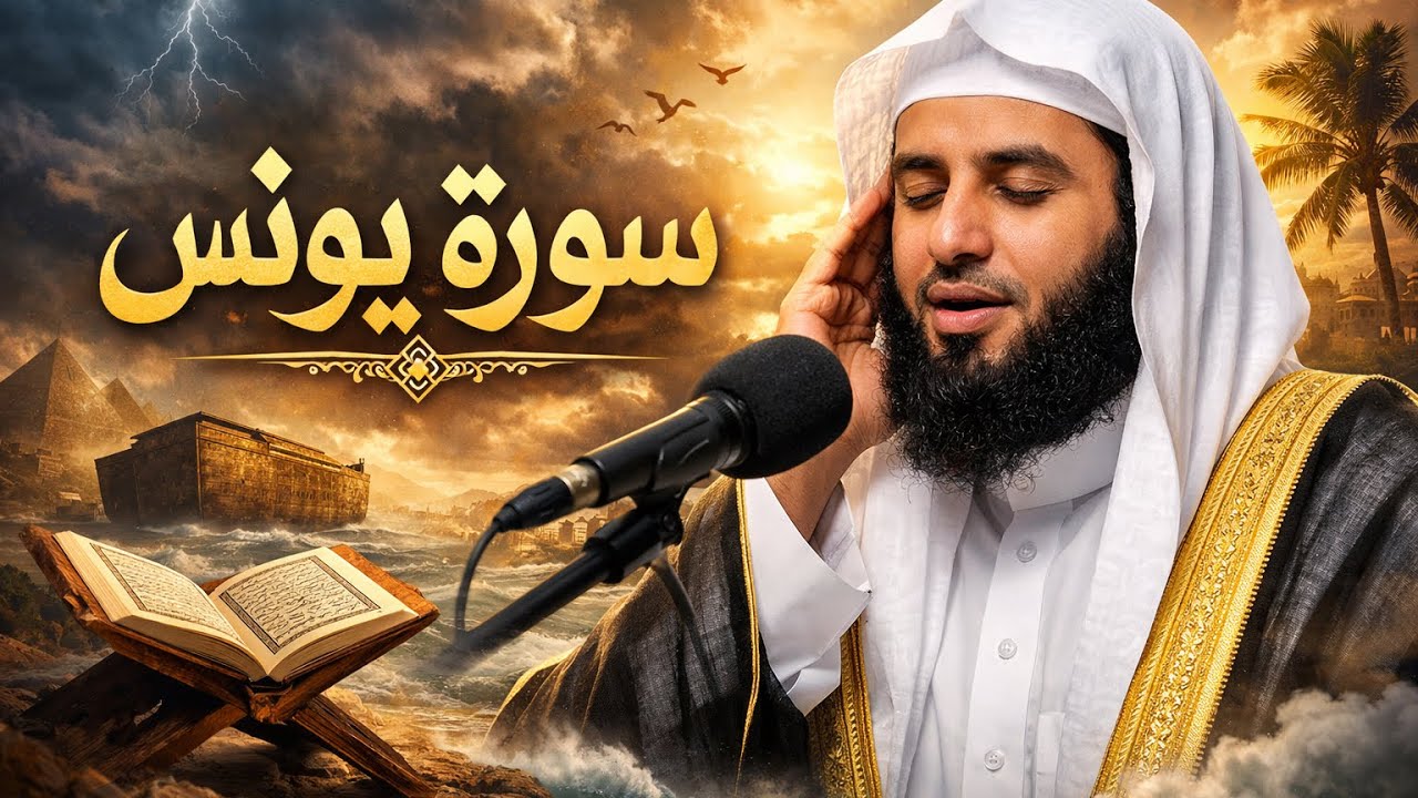 سورة يونس كاملة مكتوبة | تلاوة هادئة تخشع لها القلوب | Surah Yunus Full📖