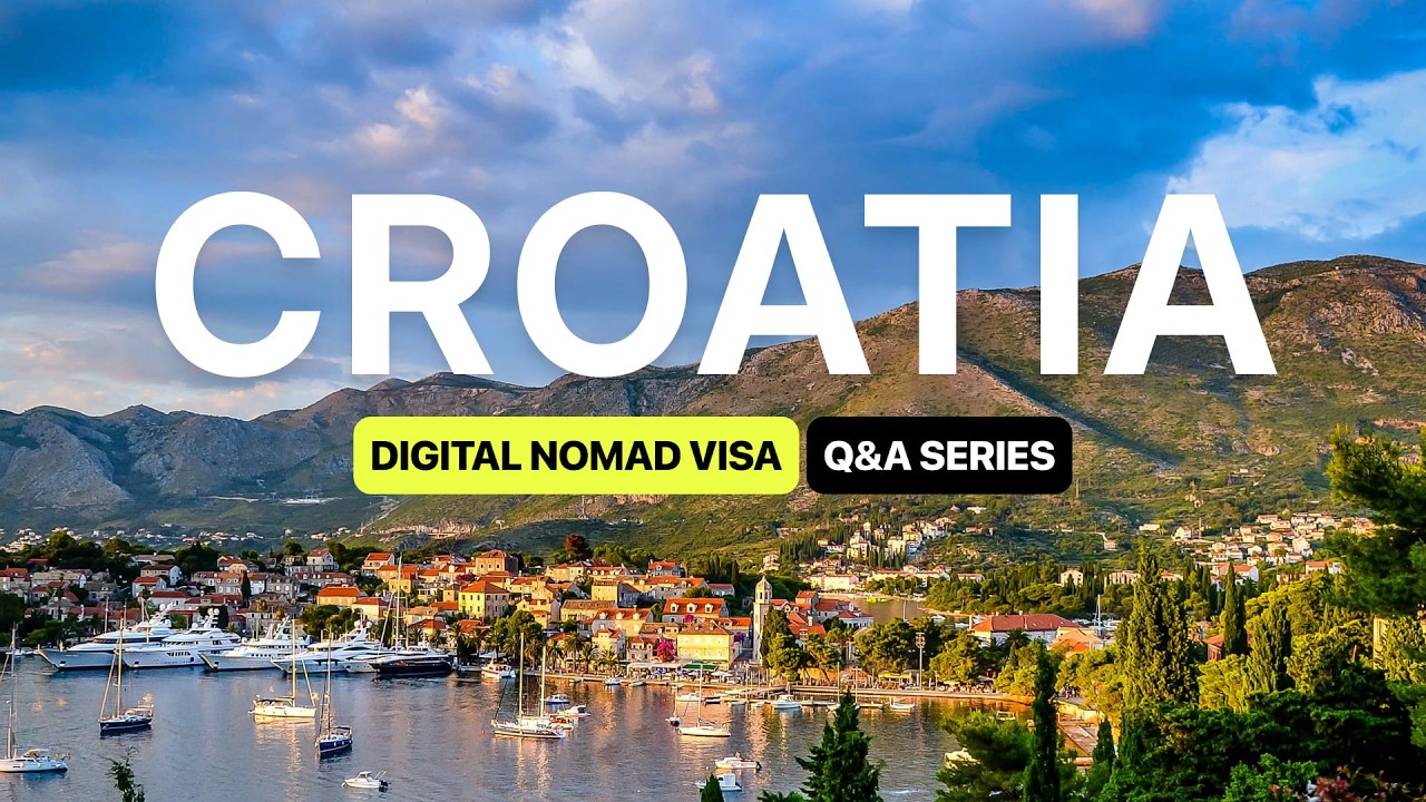 Croatia Digital Nomad Visa Options Detailed with TOP Immigration Expert Marko / CR Q&A Series