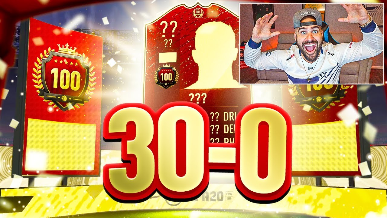 OMFG!!! I GOT 30-0!!! WE DID IT!!!!! FIFA 20