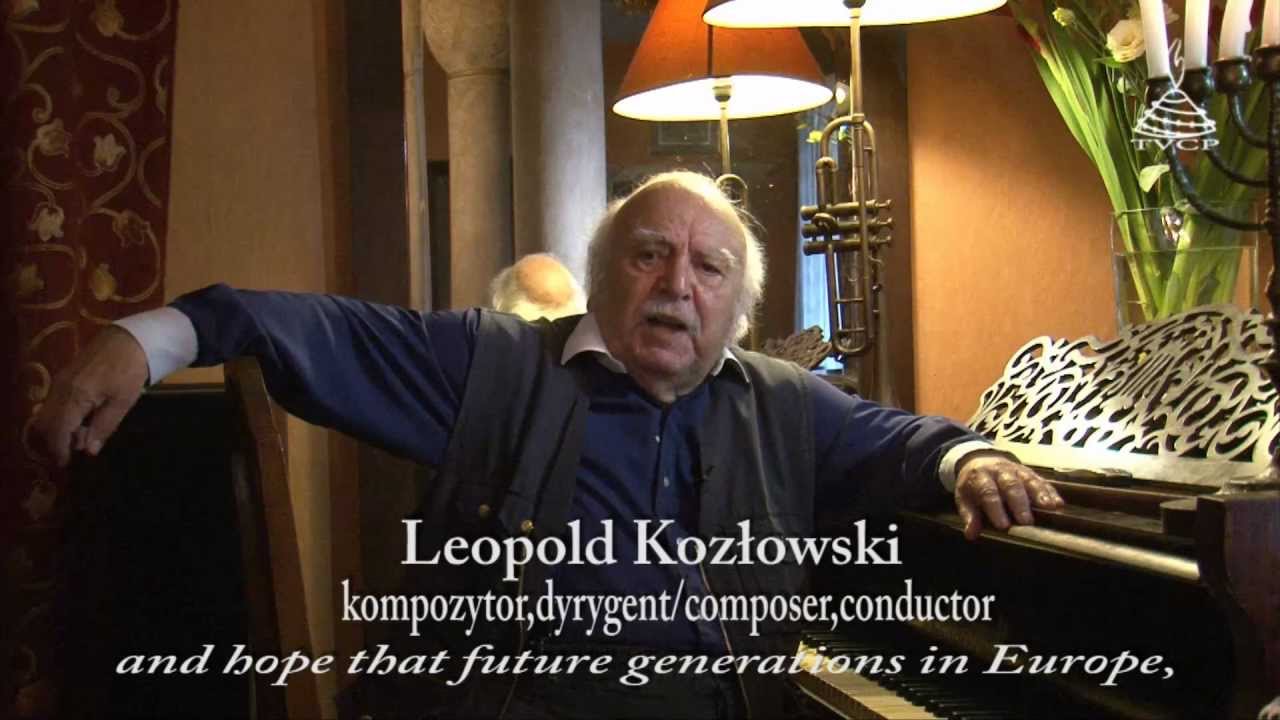 Leopold Kozłowski and Wolfgang Hildebrandt about Peace Mound Center