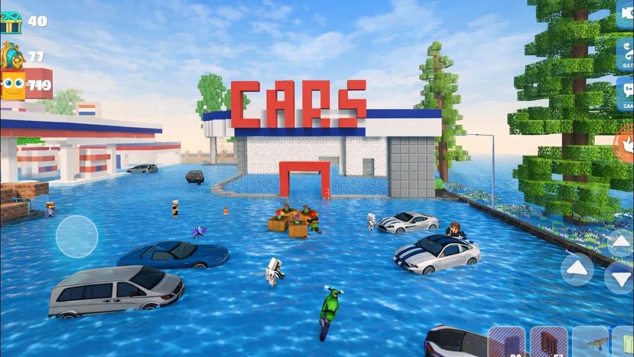 School Party Craft - SHOCKING Chaos Car Showroom! INSANE Massive Flood Destroys Cars & Office