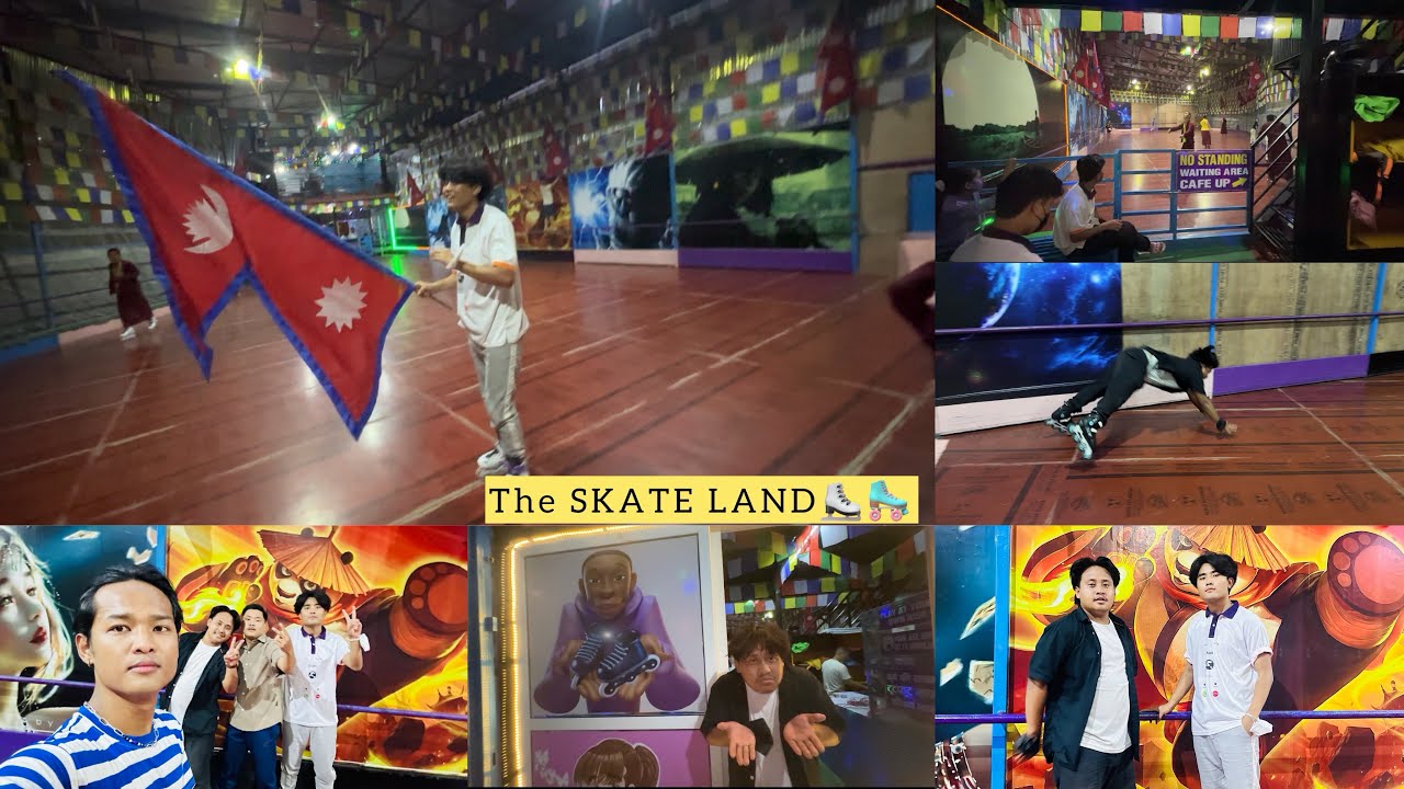 THE SKATE LAND⛸️ once again.