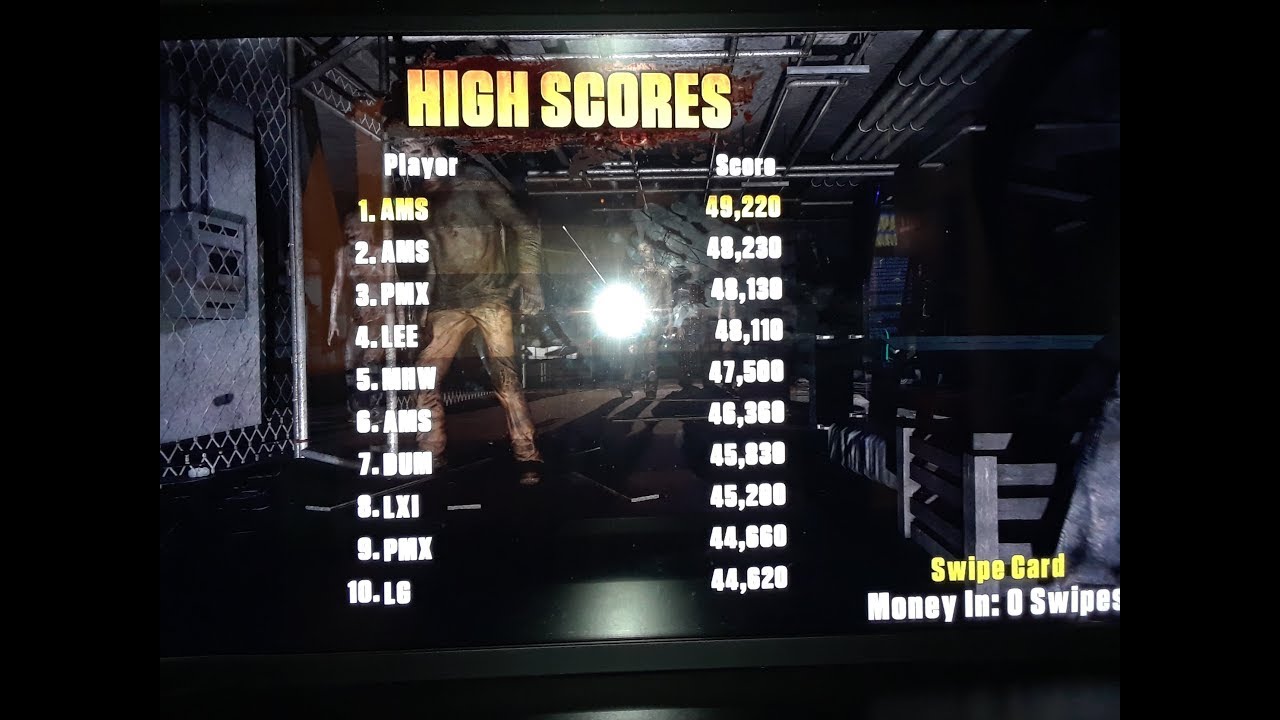 *New* The Walking Dead Arcade 2nd Time Using Only Two Credits Total (Full Playthrough)