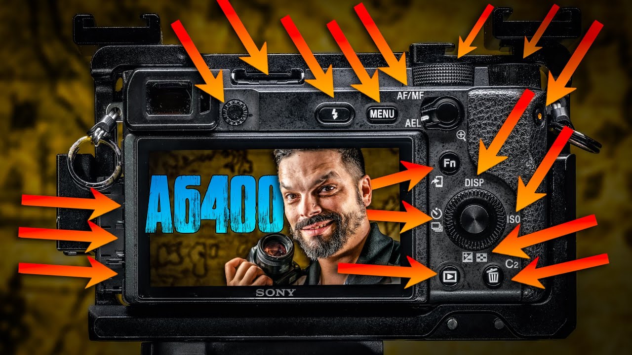 Camera Buttons Explained for Beginners - Sony A6400