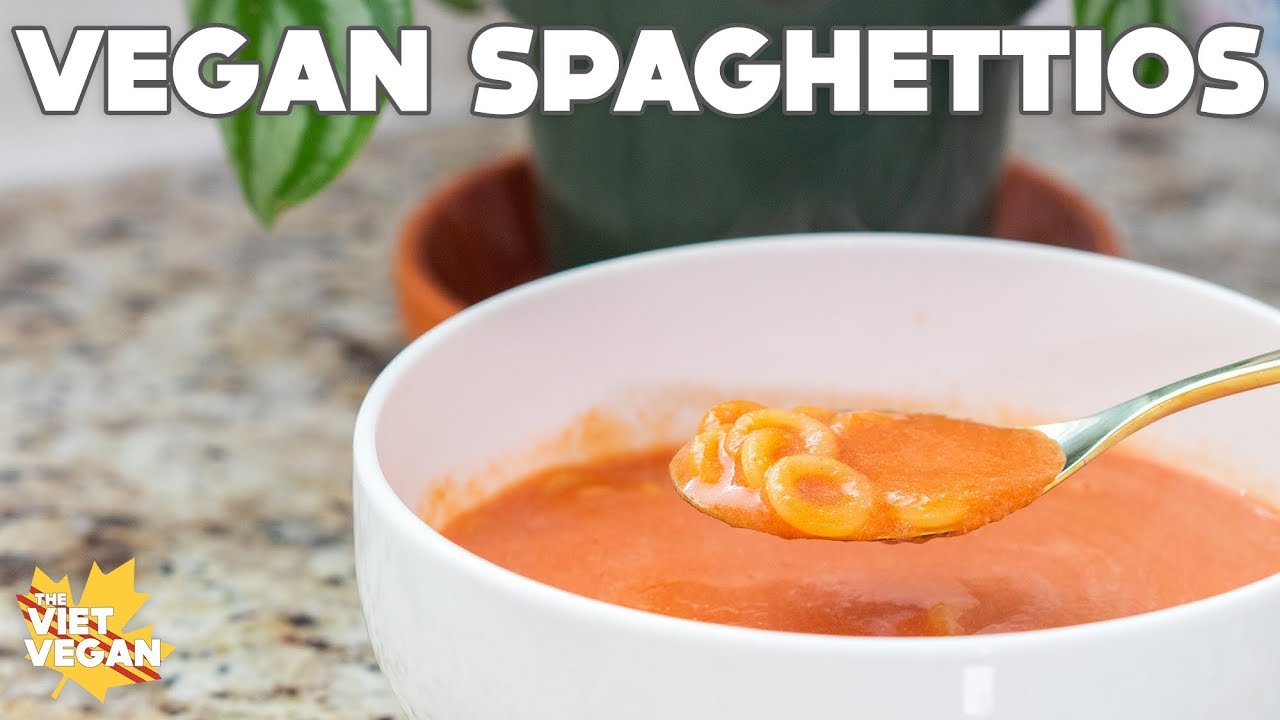 Vegan Spaghetti Os