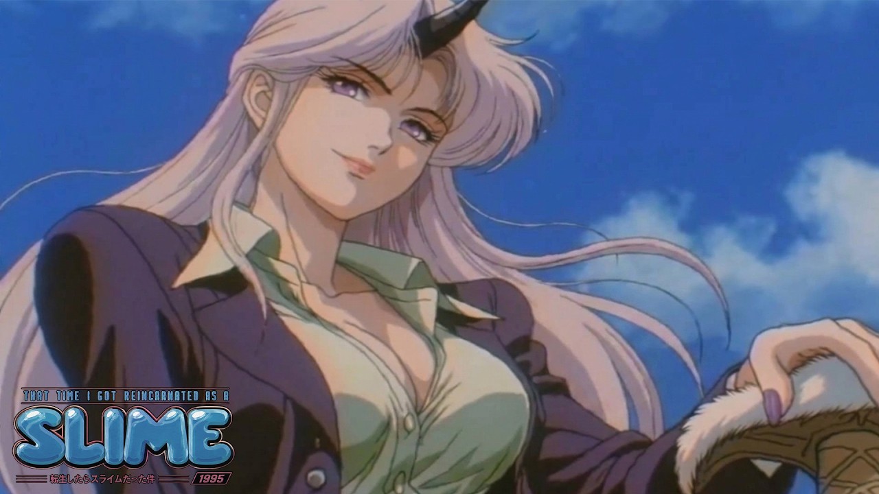 Tensei Slime 90s Retro Anime Style