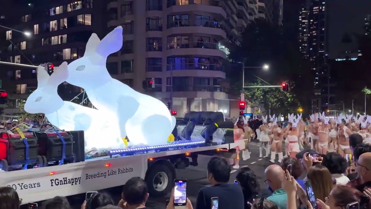 How Sydney is Celebrating LGBT Pride in 4K  Mardi Gras 2024 part 3