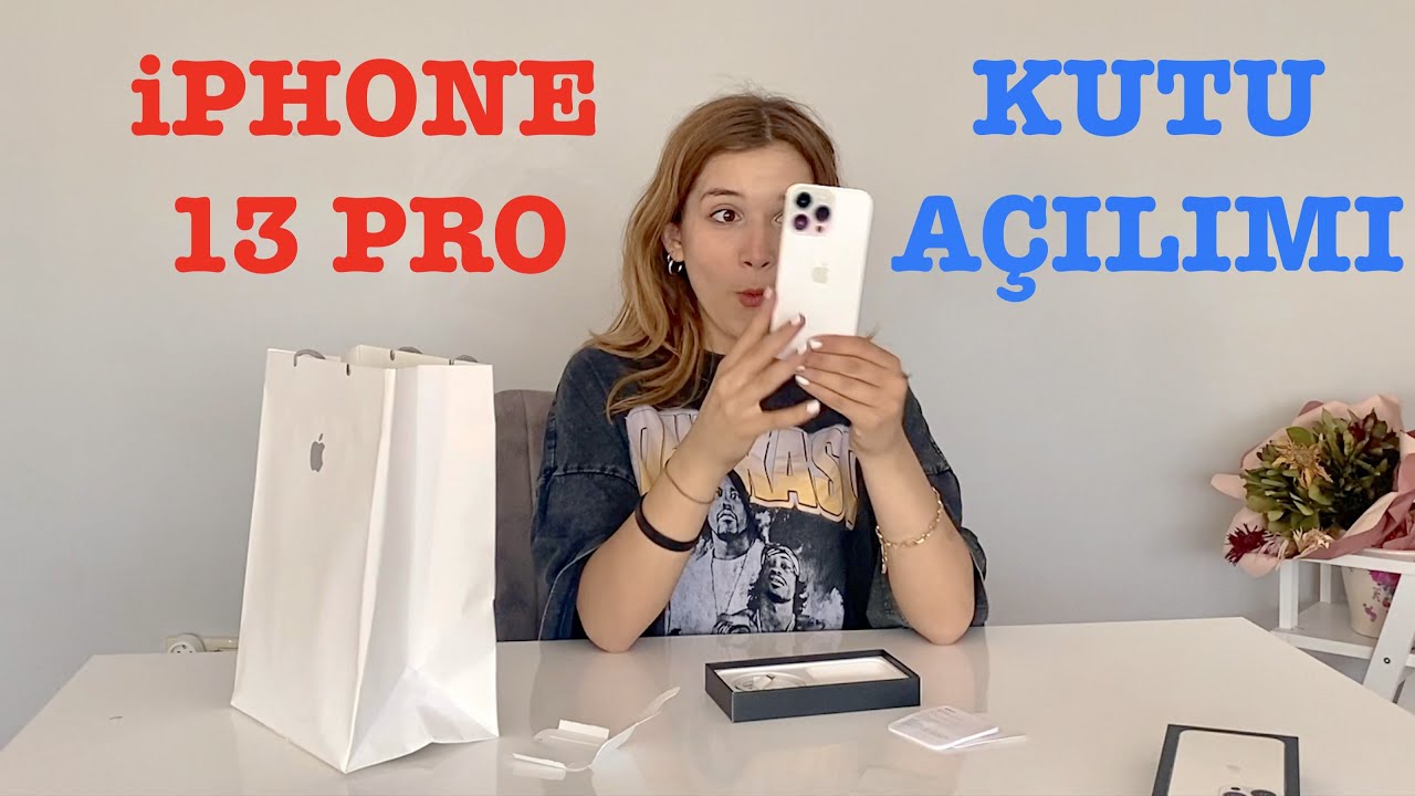 iPhone 13 Pro Kutu Açılımı. 11'den 13'e Geçiş. Ecrin Su Çoban