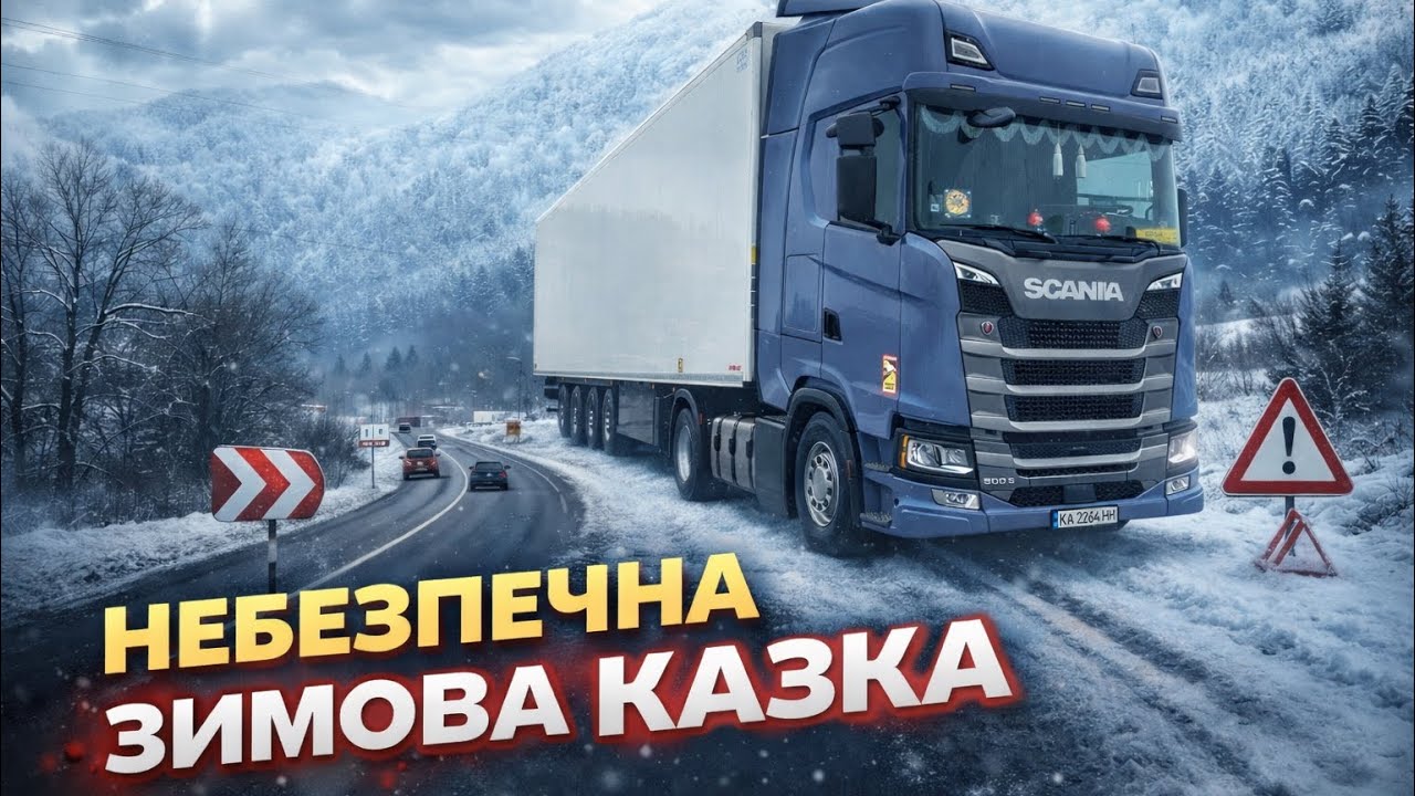 Сніг, морози і довгий кордон ❄️ Реальна зимова дорога Україною