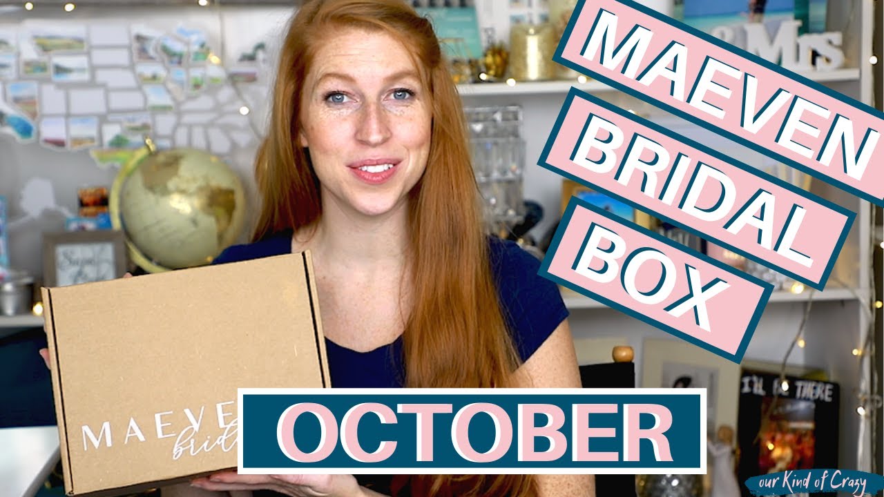 ENGAGEMENT SUBSCRIPTION BOX UNBOXING: Maeven Bride Box October Review