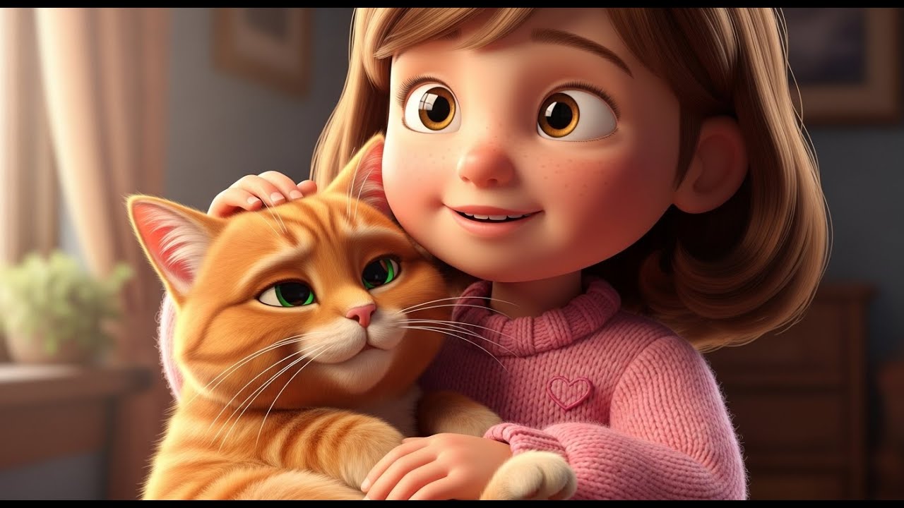 Emma Had a Tiny Cat | Cute Animal Rhyme for Kids | Nursery Rhymes & Songs for Children
