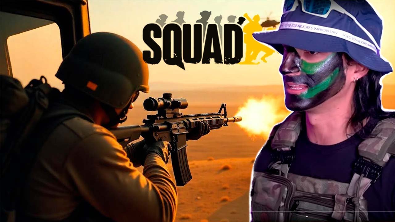 EL MEJOR ARTILLERO DE HELICOPTERO | SQUAD | El Muñe