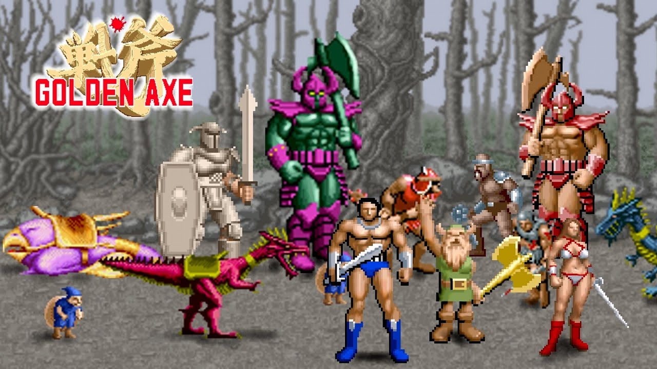 Vamos jogar: Golden Axe a lenda do velho do machado!