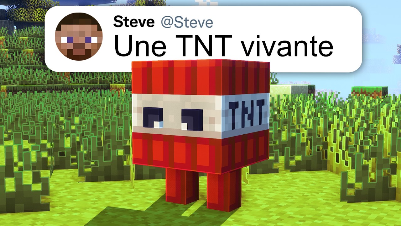 J'ai codé vos idées de TNT Minecraft... (vous êtes fous)