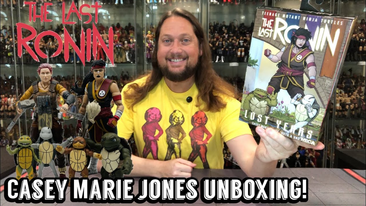 Casey Marie Jones NECA Teenage Mutant Ninja Turtles Unboxing & Review!