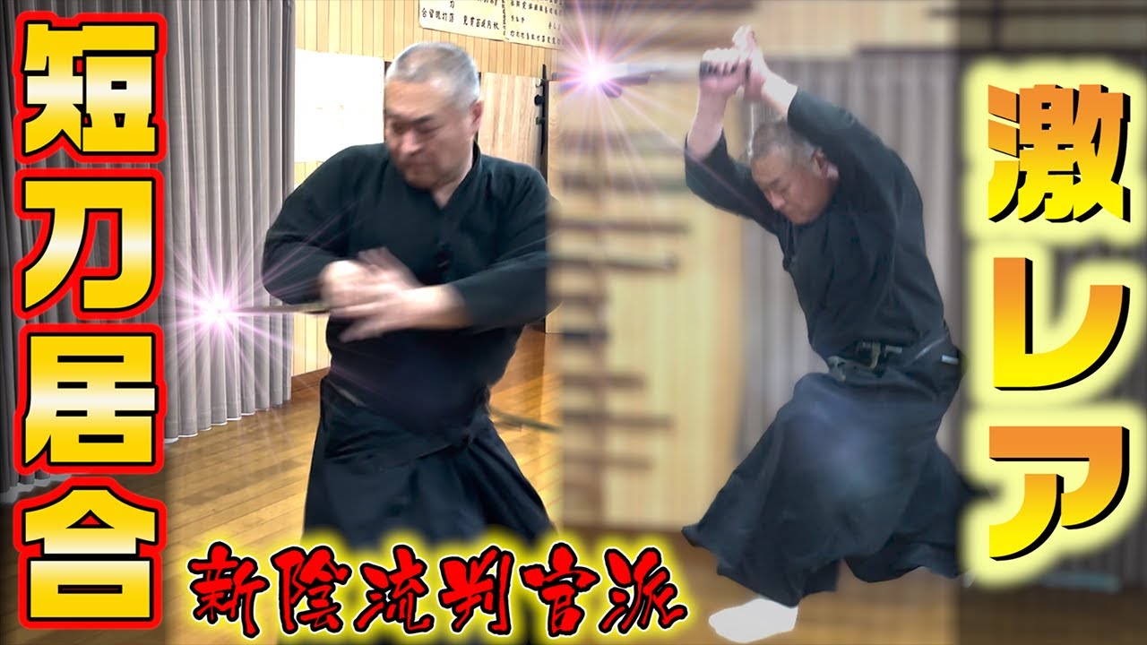 【超貴重】短刀にも居合があった？新陰流判官派居合とは？　浅山一伝会に伝わる技を解説　海外版再編集