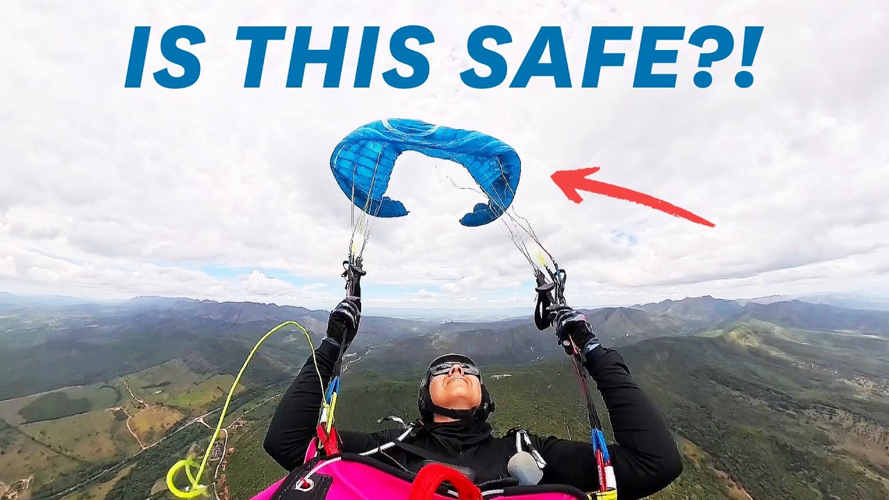 Paragliding SAFETY - LittleCloud GRACCHIO MK3 Testing