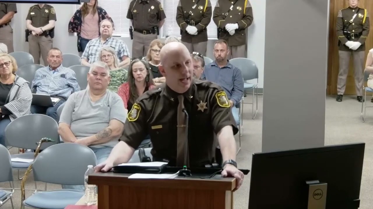 Jackson County Sheriff Police Week speech