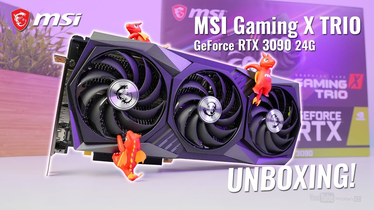 VLOG: MSI Gaming X TRIO RTX 3090 24G UNBOXING & Overview [Ph]