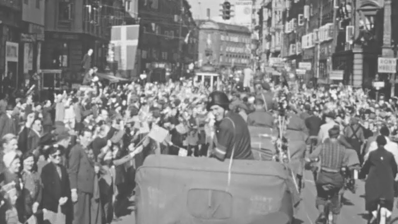Befrielsesdagene i København i maj 1945 (privatoptagelser)