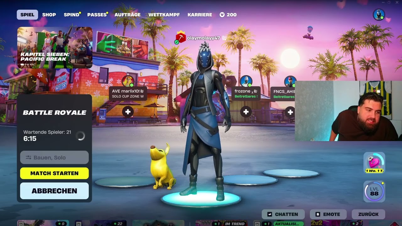 Fortnite Custom Game// OLAYMOLAYY BR SOLO CUP QUALIFIKATIONEN UM 1. Platz 3K VBUCKS 2. Platz 1K VBUC