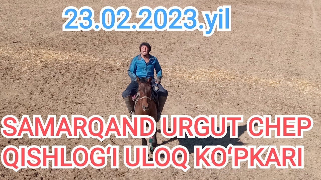 SAMARQAND URGUT CHEP QISHLOGʻI ULOQ KOʻPKARI .23.02.2023YIL Jahongir Hamrayev.