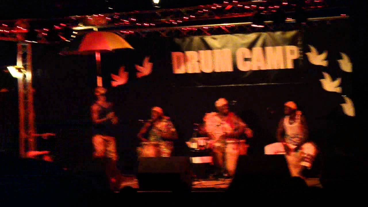 Abass Dodoo and friends at Drum Camp 2013