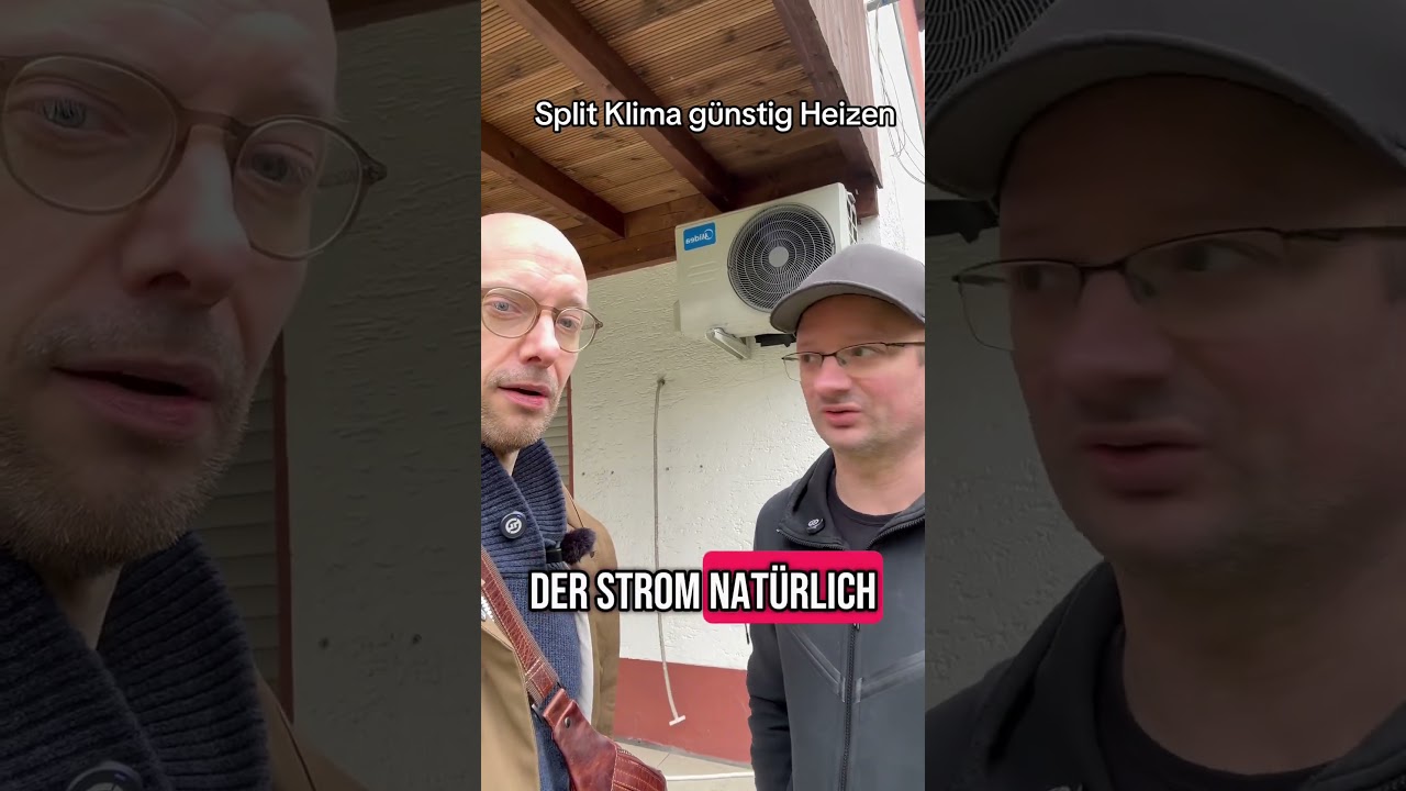 G&uuml;nstige Luft Luft #w&auml;rmepumpe f&uuml;rs Heizen mit #solarstorm