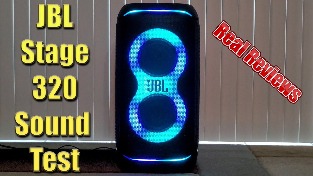 JBL Partybox Stage 320 - Sound Test - Real Reviews