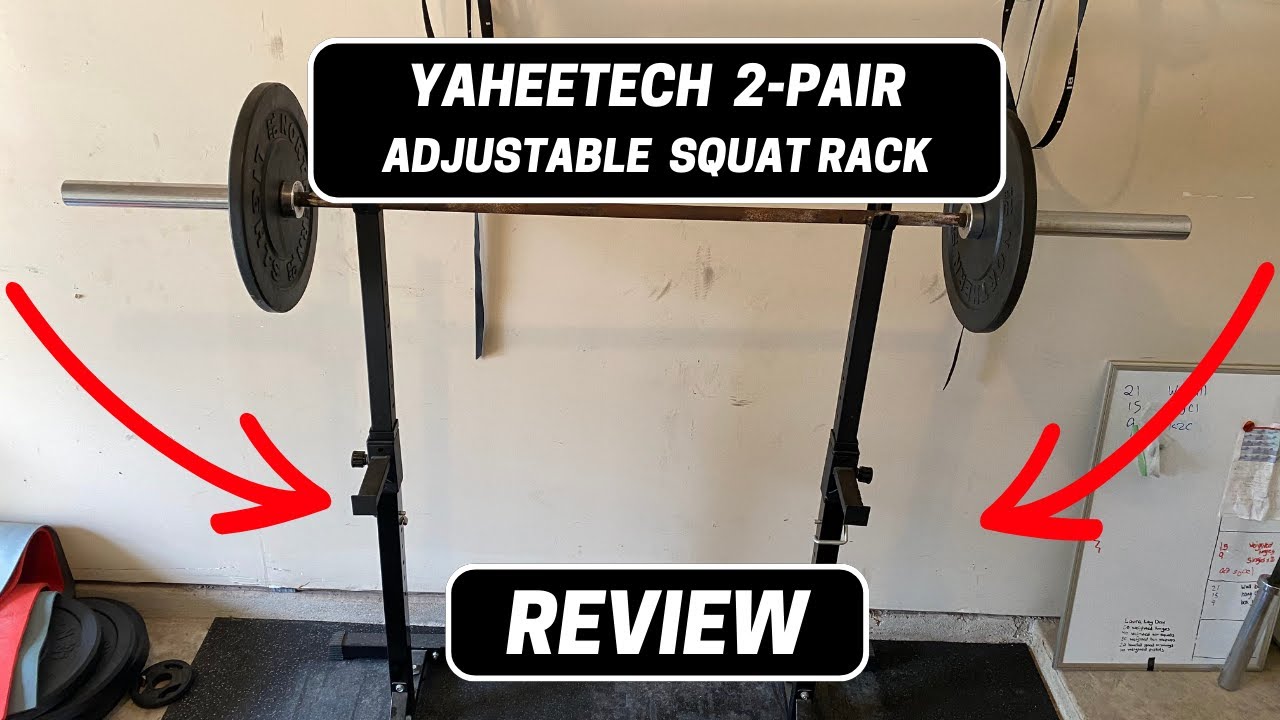 Is This Amazon's Best Adjustable Solid Steel Squat Rack For Your Home Gym?