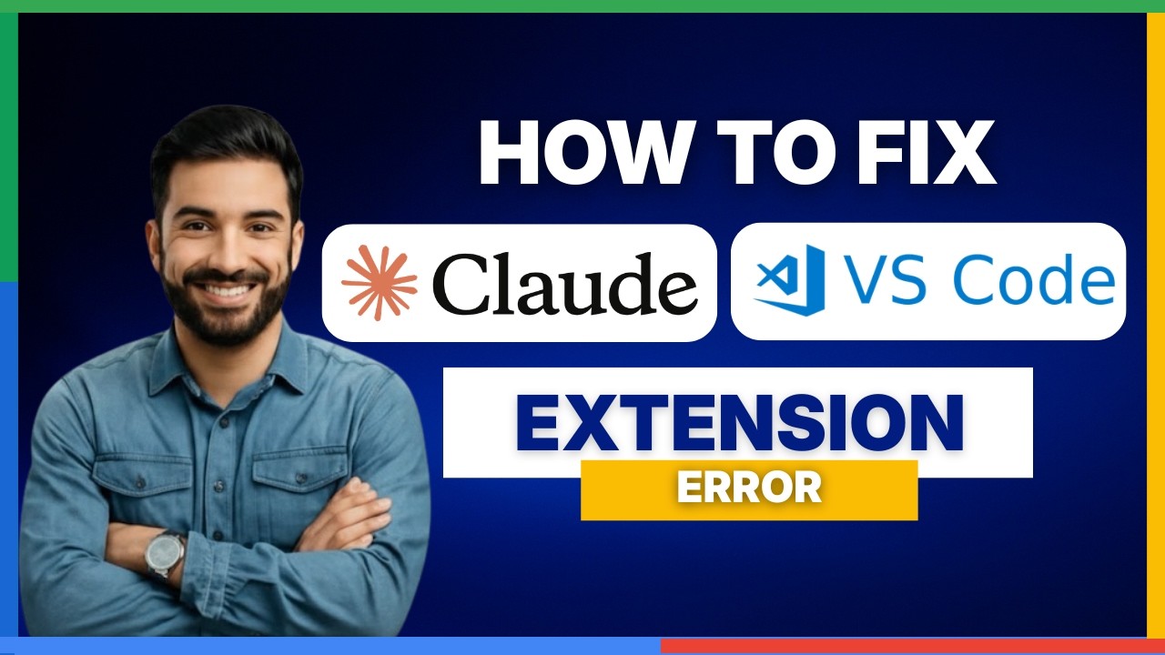 How to fix Claude Code VS Code extension error [FULL GUIDE]