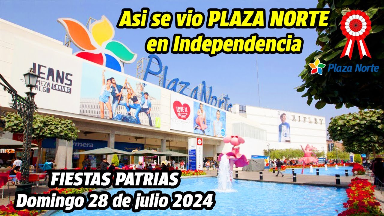 Así se vio PLAZA NORTE INDEPENDENCIA | FIESTAS PATRIAS - Domingo 28 de JULIO 2024 🇵🇪