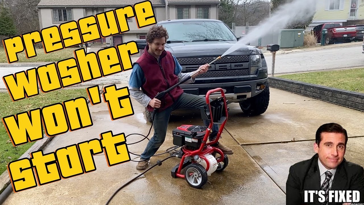Мойка высокого давления Troy Bilt не запускается | Briggs and Stratton