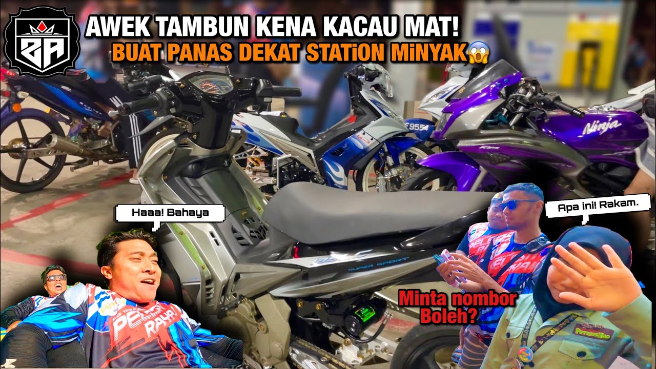 KESiAN AWEK iNi KENA KACAU | BUAT PANAS DEKAT STATiON MiNYAK