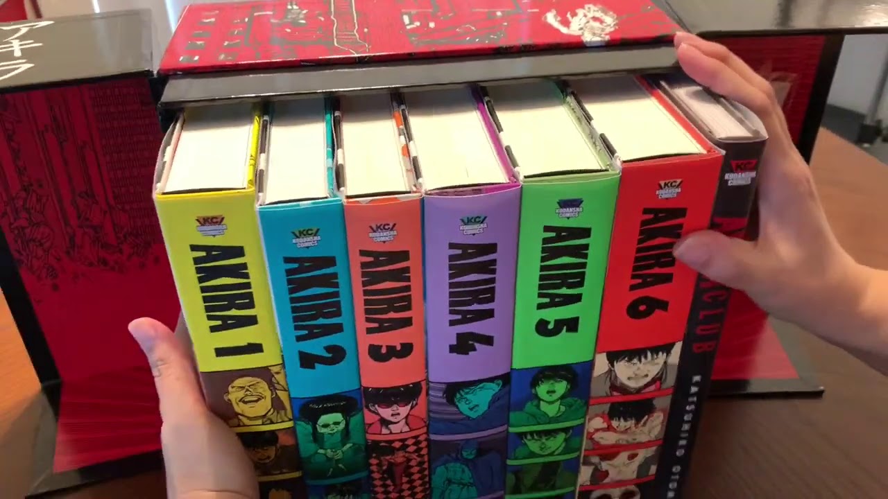 Akira Manga 35th Anniversary Unboxing