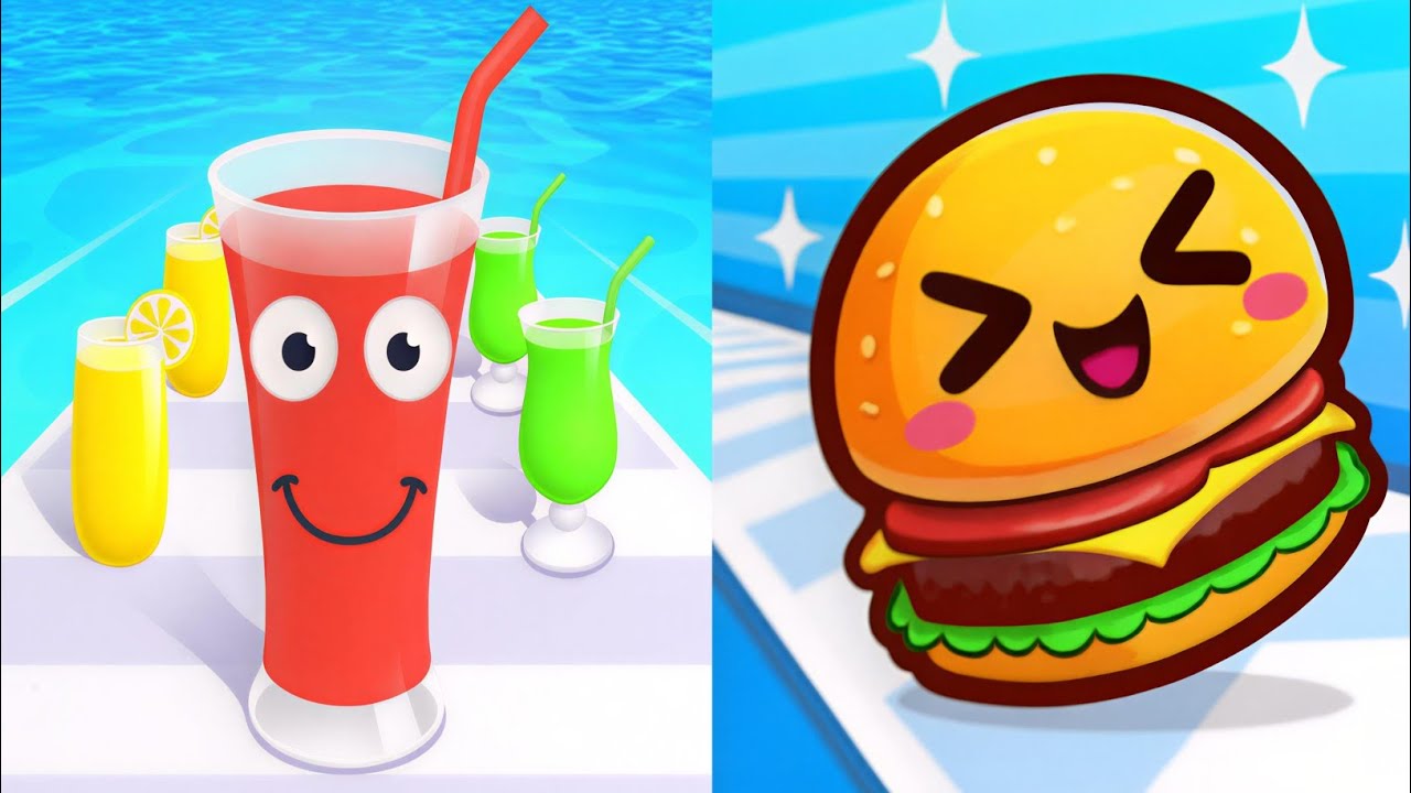 Epic Race To Victory Food Run  VS Juice Run  Run 💥Full Gameplay 