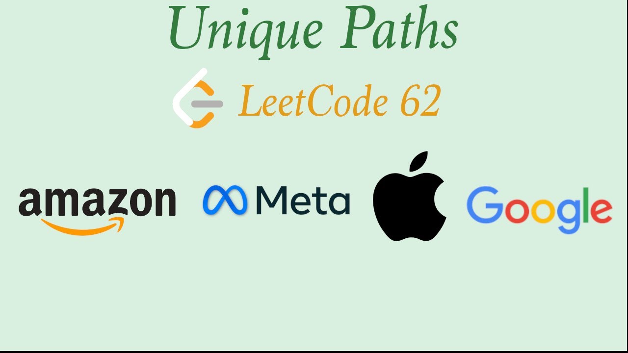 Unique Paths - Blind75 - LeetCode - Python