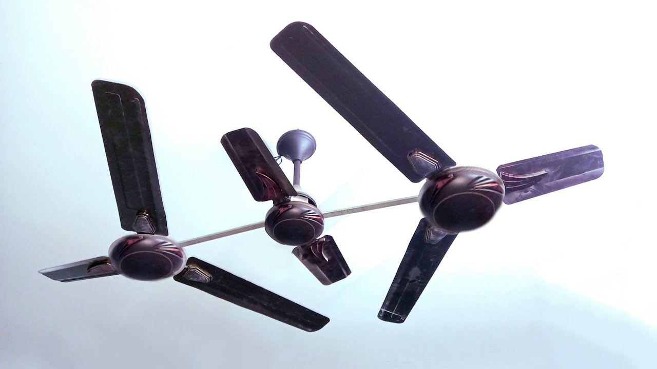 8 Blades Down Fan Test ~ An ceiling fan has been modified & provides fresh air to the room 🤗