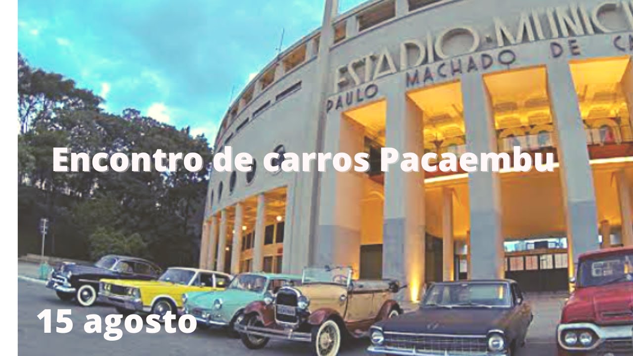 Encontro de carros no Pacaembu em São Paulo SP - 15 de agosto 2021 - @DrCaramello