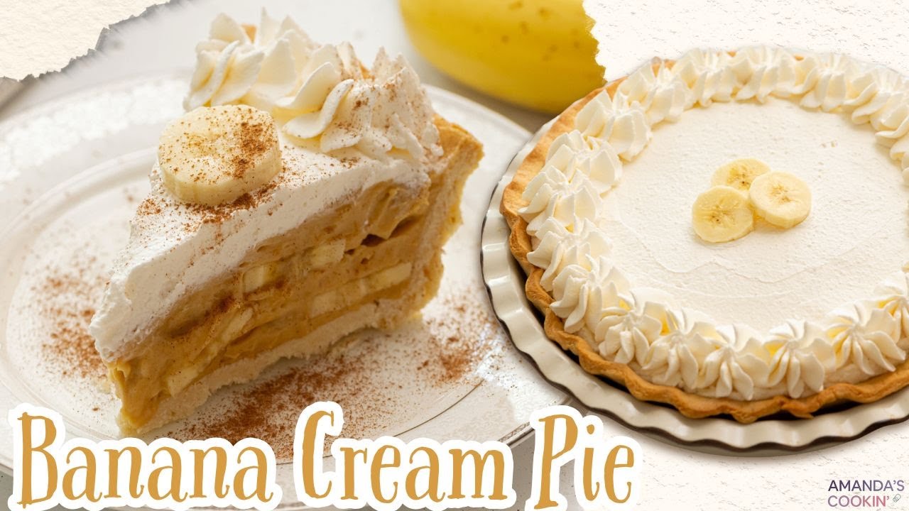 How to make a CLASSIC Banana Cream Pie!