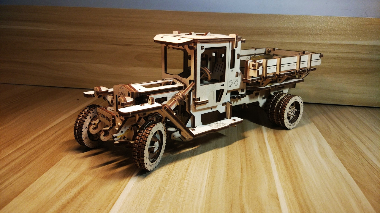 【UGEARS】The structure of the truck is so great!
