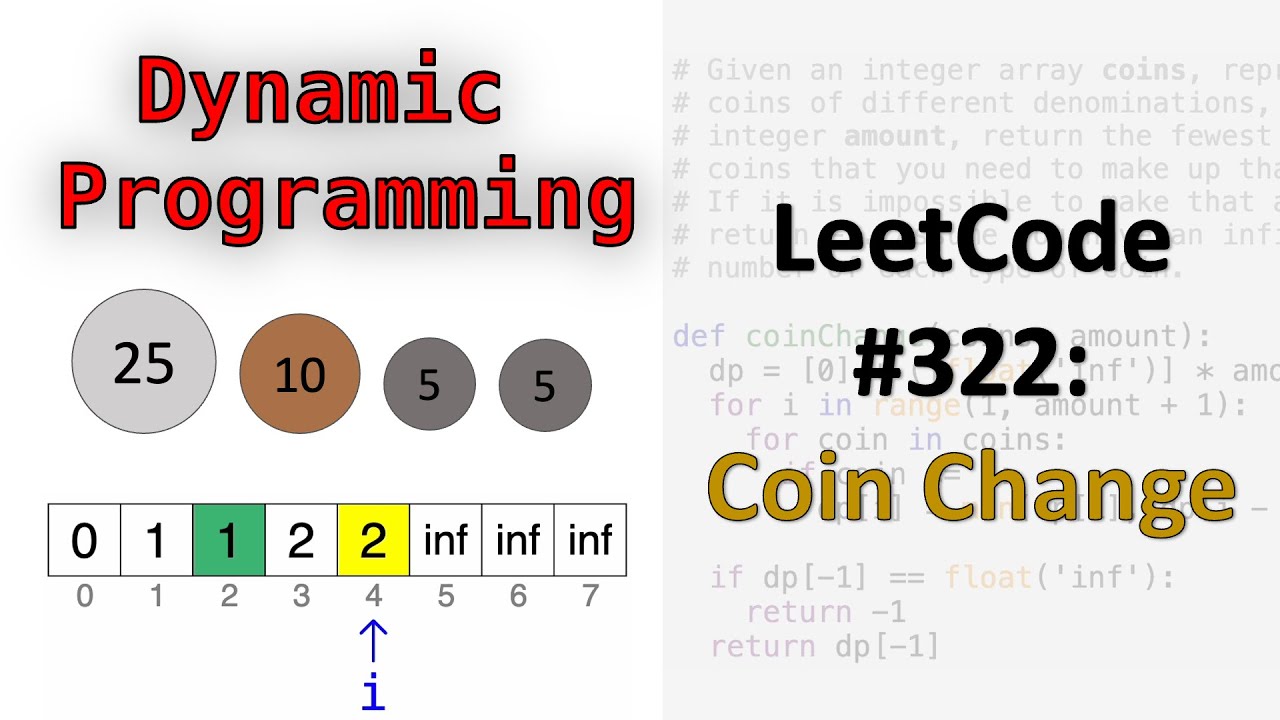 LeetCode #322: Раздача монет | Динамическое программирование