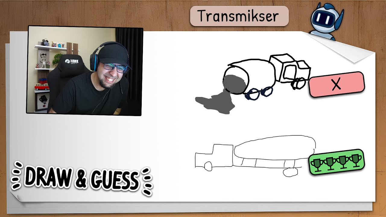 Ekiple Yapay Zekaya Resim Çizmek - Draw & Guess İlk Bakış