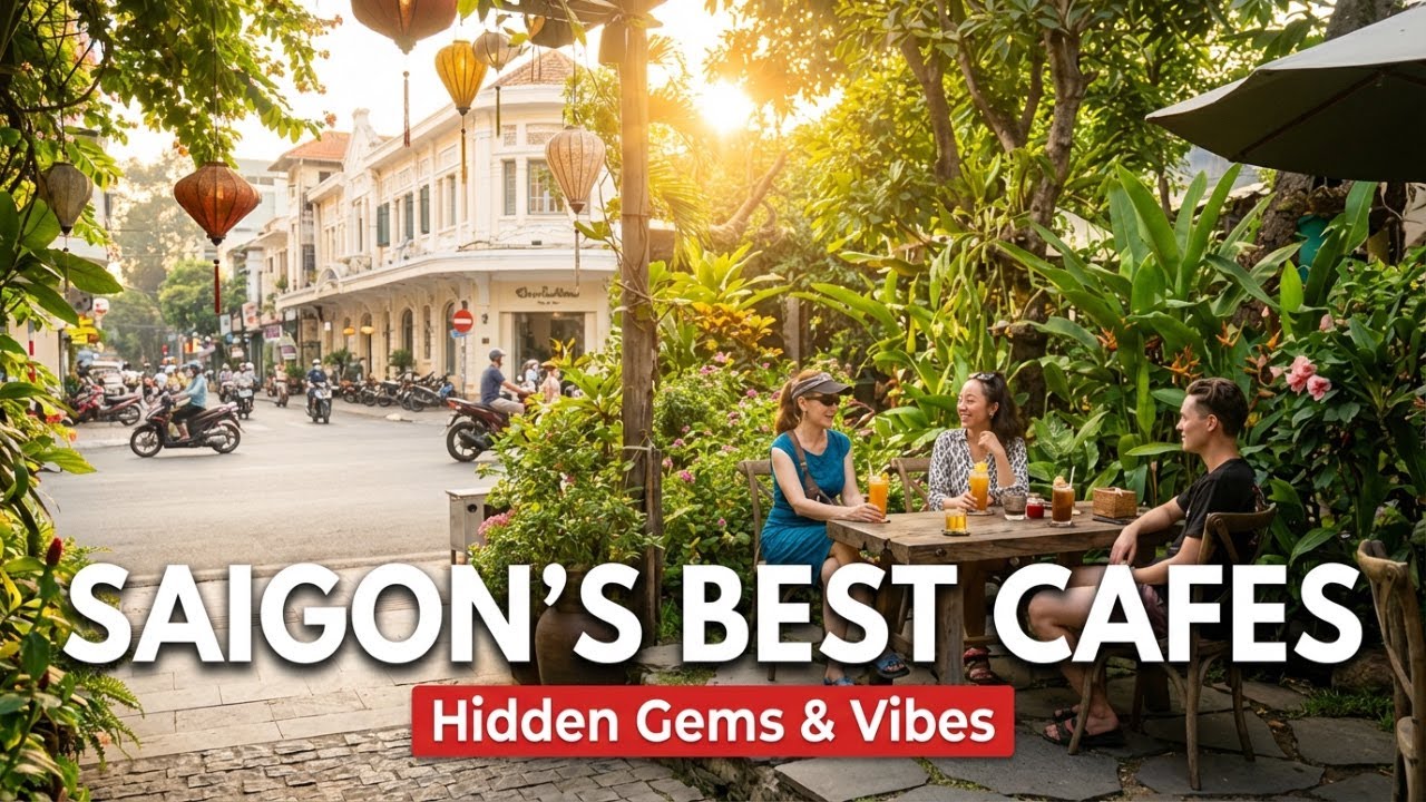 4 Best Beautiful Cafe Gardens in Saigon Vietnam