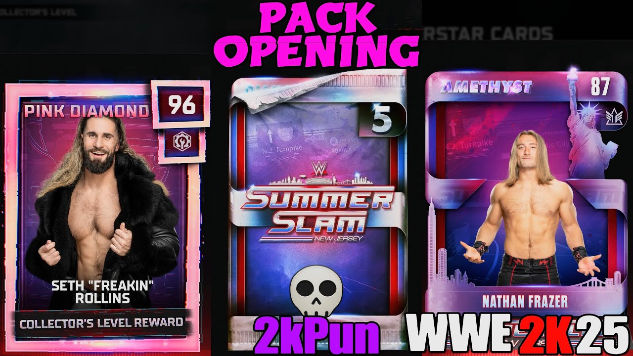 WWE2K25 SUMMER SLAM PACK OPENING MyFaction #wwe2k25 #myfaction #wwe2k25myfaction