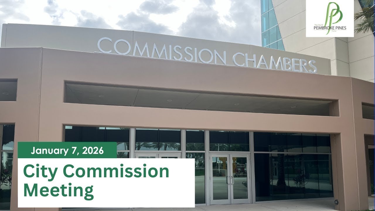 City Commission Meeting - January 7, 2026