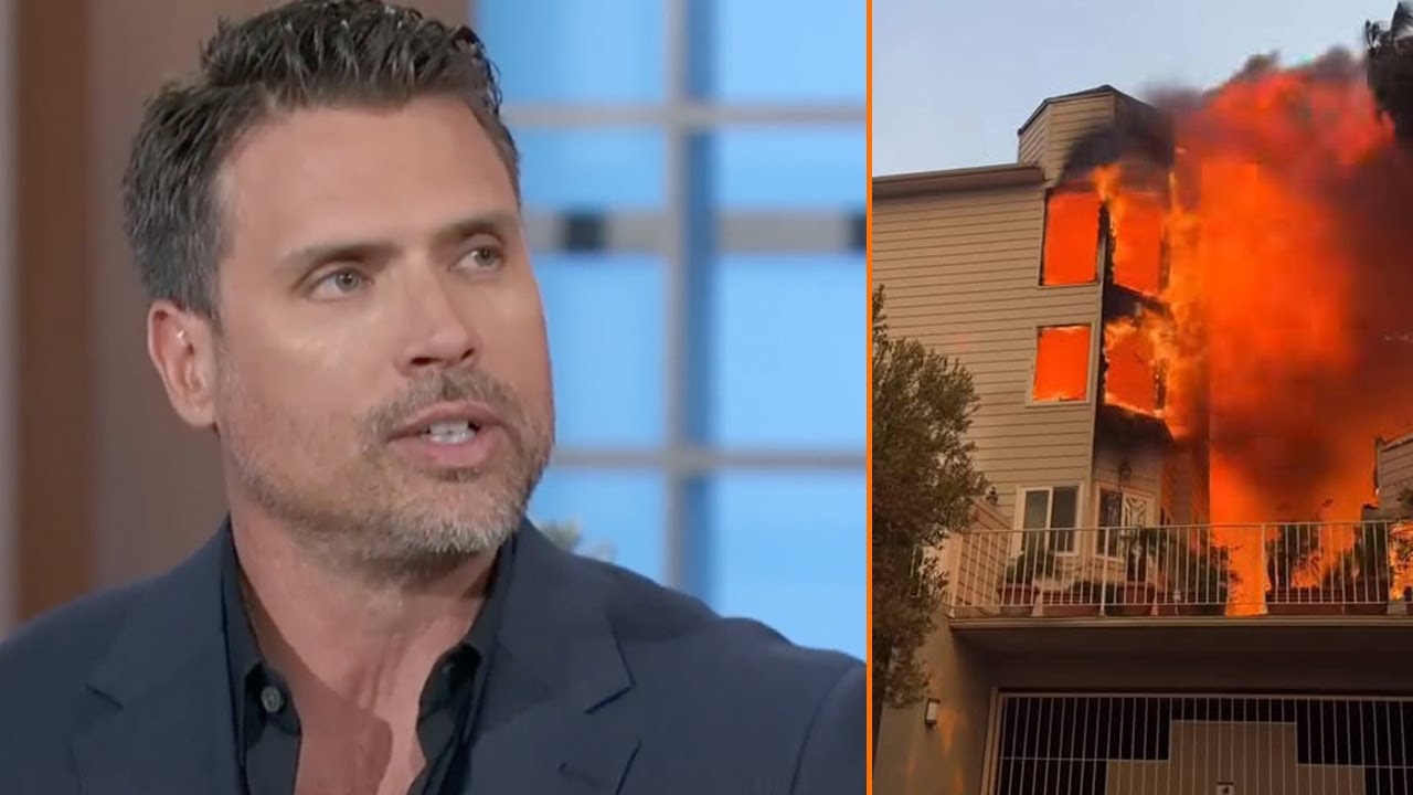 Joshua Morrow Breaks Down Recalling the Fire That Took Everything! We Lost Everything | PAINFUL TIME