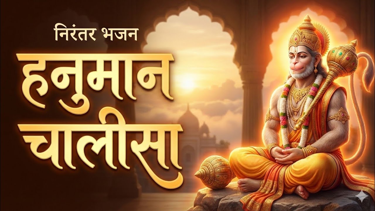 श्री हनुमान चालीसा | Powerful Hanuman Chalisa | Nirantar Bhajan 