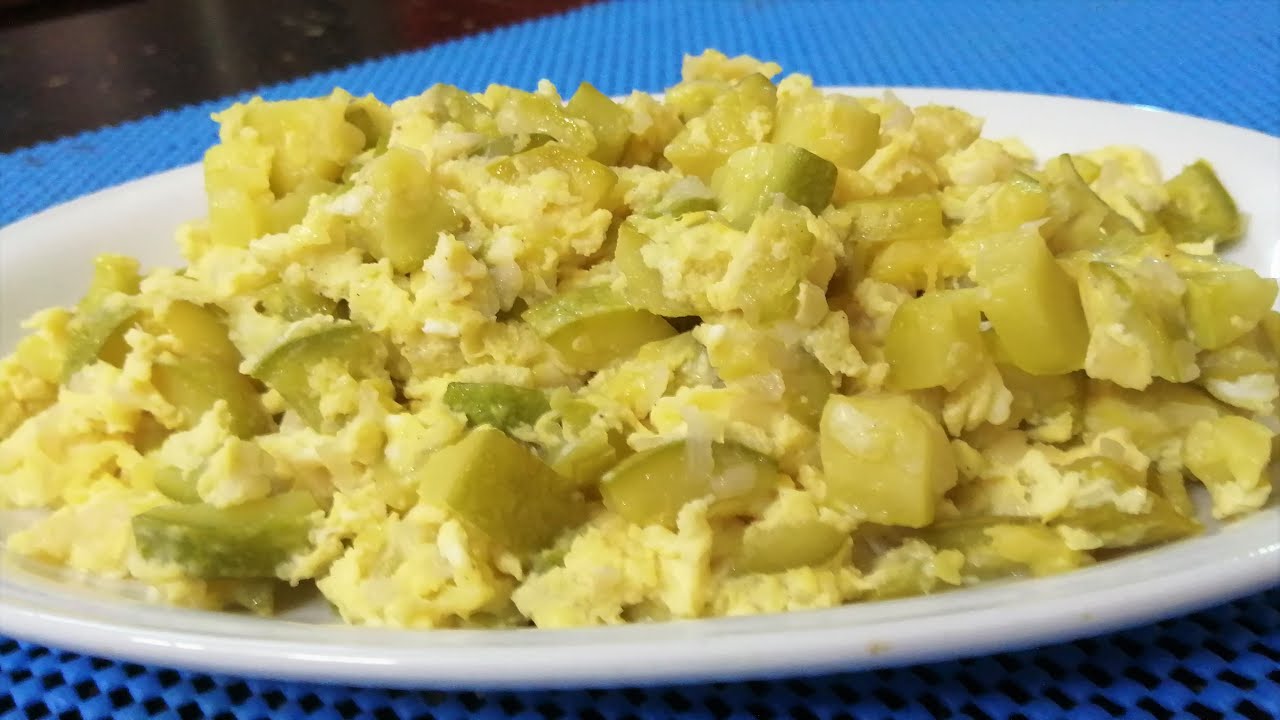 مفركة كوسا بالبيض طبق سهل وسريع