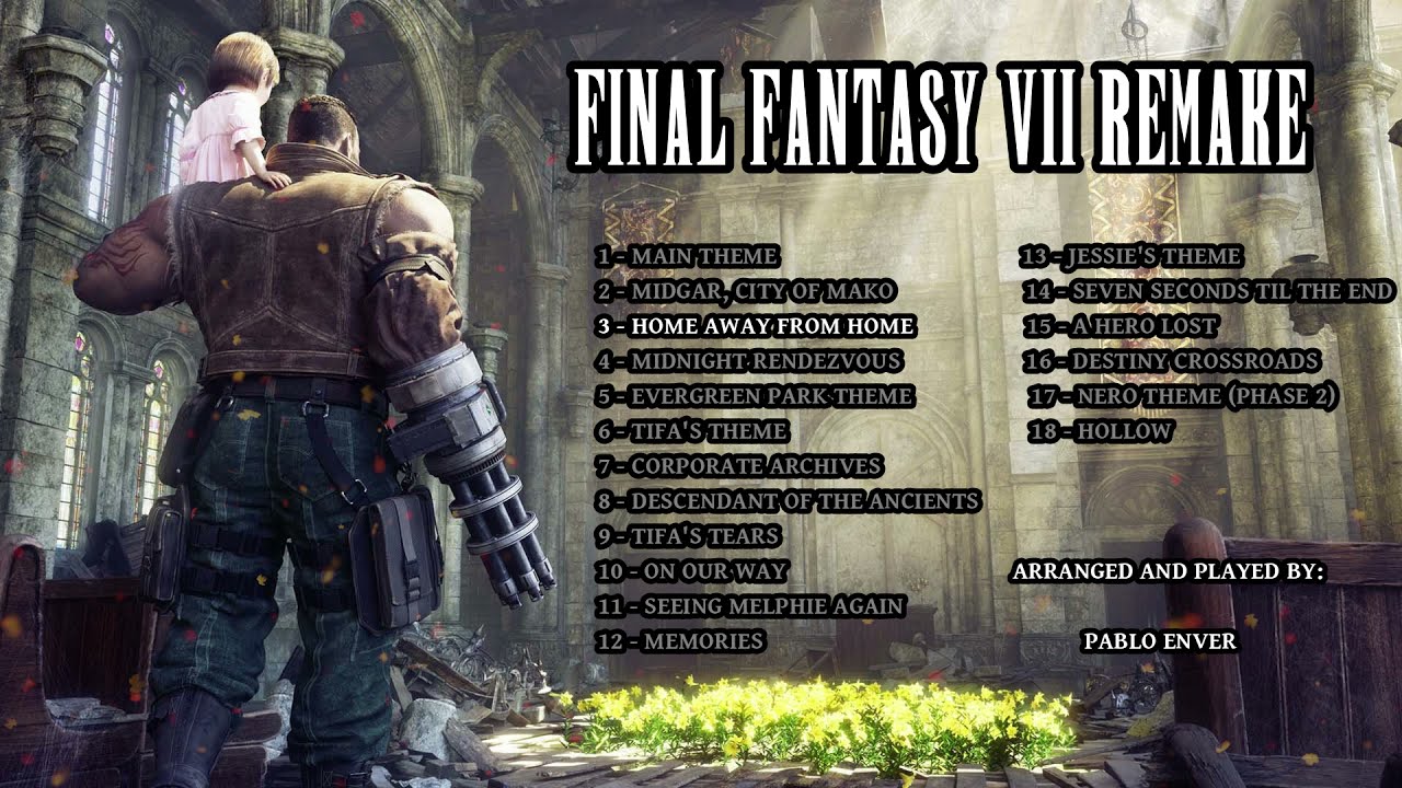 Final Fantasy VII Remake (Relaxing Piano Compilation) 🎹
